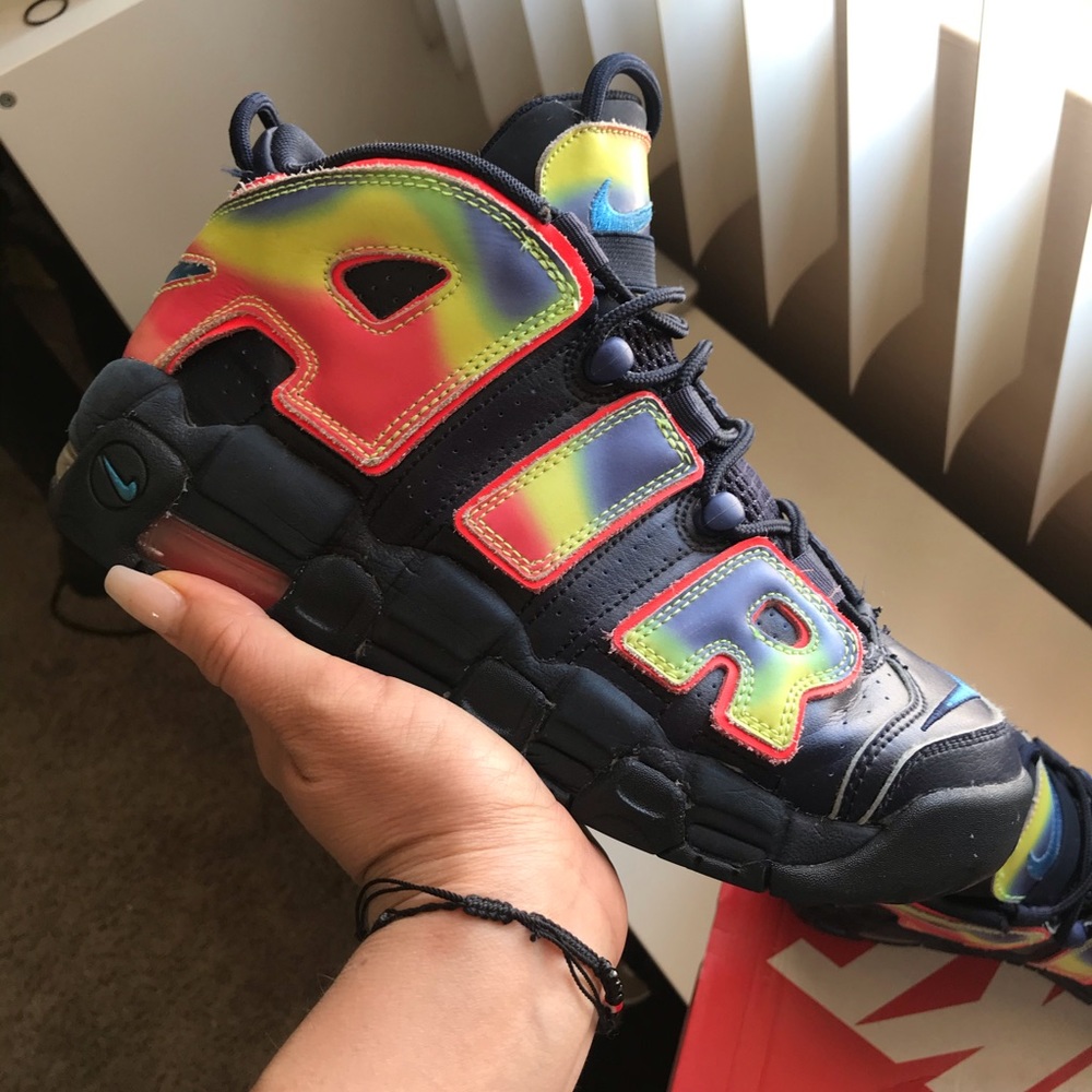 Nike Uptempos Infrared